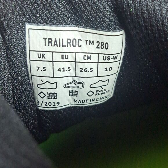 Inov8 TrailRoc 280 Trail Running Shoes Women's Sz 10 Purple Black (Worn Once) - Picture 9 of 9